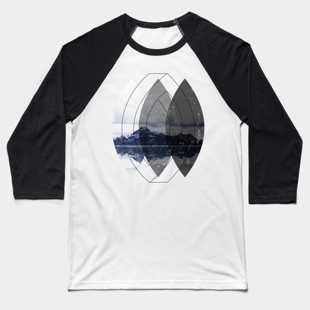 Mountain View Baseball T-Shirt by NJORDUR